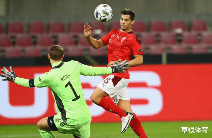 瑞士翻盘德国，格纳布里统治全场
